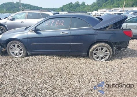 2008 Chrysler Sebring Limited z USA, uszkodzony, nr VIN 1C3LC65M18N635296